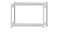 Fachbodenregal Stecksystem, Grundregal, beidseitig nutzbar, H1000xB1300xT400 mm, 2 Fachböden, Fachlast 250 kg, RAL 7035 lichtgrau