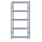 Fachbodenregal Stecksystem, Grundregal, beidseitig nutzbar, H2300xB1000xT300, 5 Fachböden, Fachlast 250kg, sendzimirverzinkt