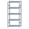 Fachbodenregal Stecksystem, Grundregal, beidseitig nutzbar, H2300xB1000xT500, 5 Fachböden, Fachlast 330kg, sendzimirverzinkt