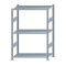Fachbodenregal Stecksystem, Grundregal, beidseitig nutzbar, H1500xB1000xT500 mm, 3 Fachböden, Fachlast 150 kg, sendzimirverzinkt