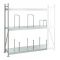 Weitspannregal WS 3000, Anbauregal, Stahlpaneele, H2000xB1500xT1000 mm, 3 Fachebenen, verzinkt
