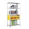 Fachbodenregal Schraubsystem, Grundregal, H2000xB750xT600, 5 Fachböden, Fachlast 150kg, sendzimirverzinkt