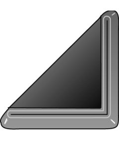 Kunststoff-Fuß für Winkelprofile 40/40 mm Art.-Nr.: 10312