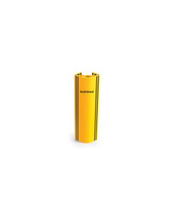 Regalanfahrschutz RackGuard, Höhe 600, Breite 126 mm, Tiefe 75 mm, Tiefkühlausführung