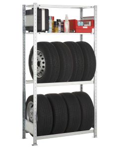 Garagenregal-Set, Grundregal, H2000xB1000xT400 mm