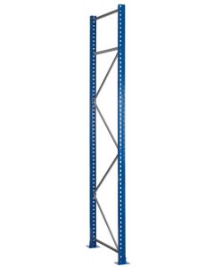 Rahmen - S610-M18, Höhe 4500mm, Tiefe 800mm, RAL 5010 enzianblau/ verzinkt