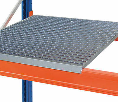 Gitterroste, aufgelegt