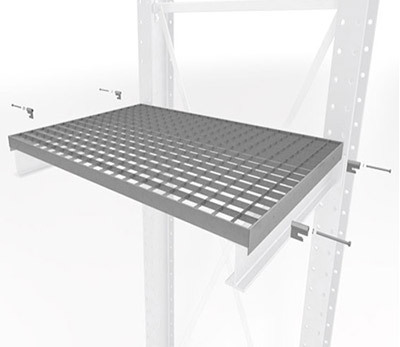  Gitterroste für Kragarmregale